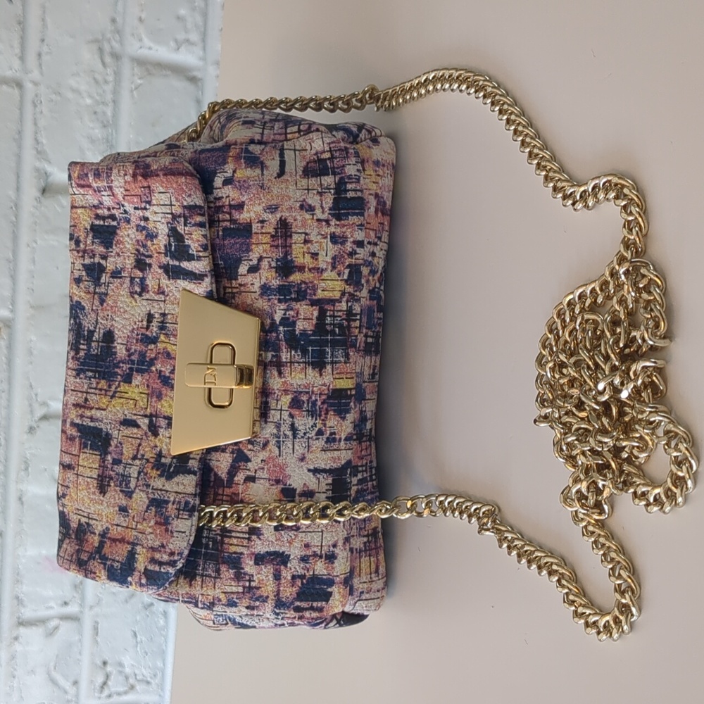 Danielle Nicole Jenna Faux-Leather Crossbody Bag, Multicolor Print